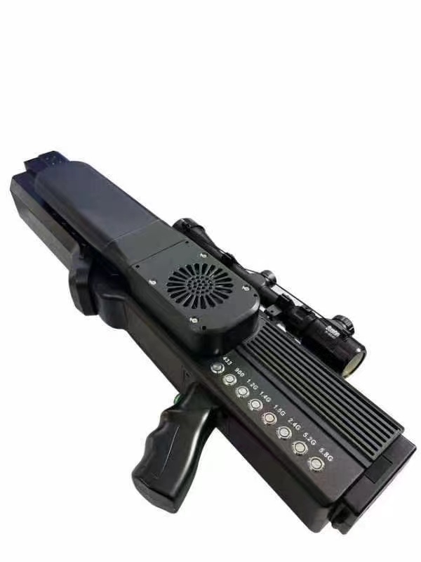  句容手持便携式枪型低空防御反制八通道